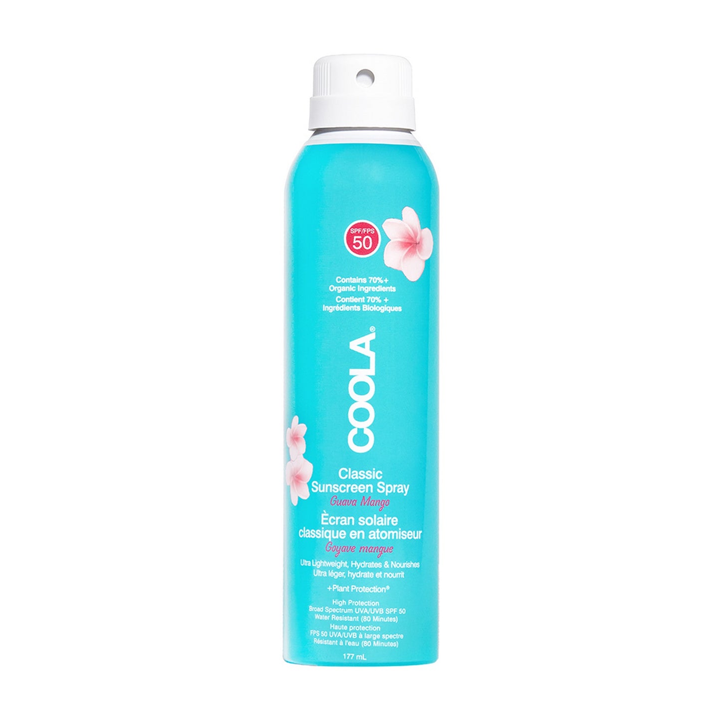 COOLA CLASSIC BODY SPRAY SPF 50 - GUAVA MANGO - 177 ML