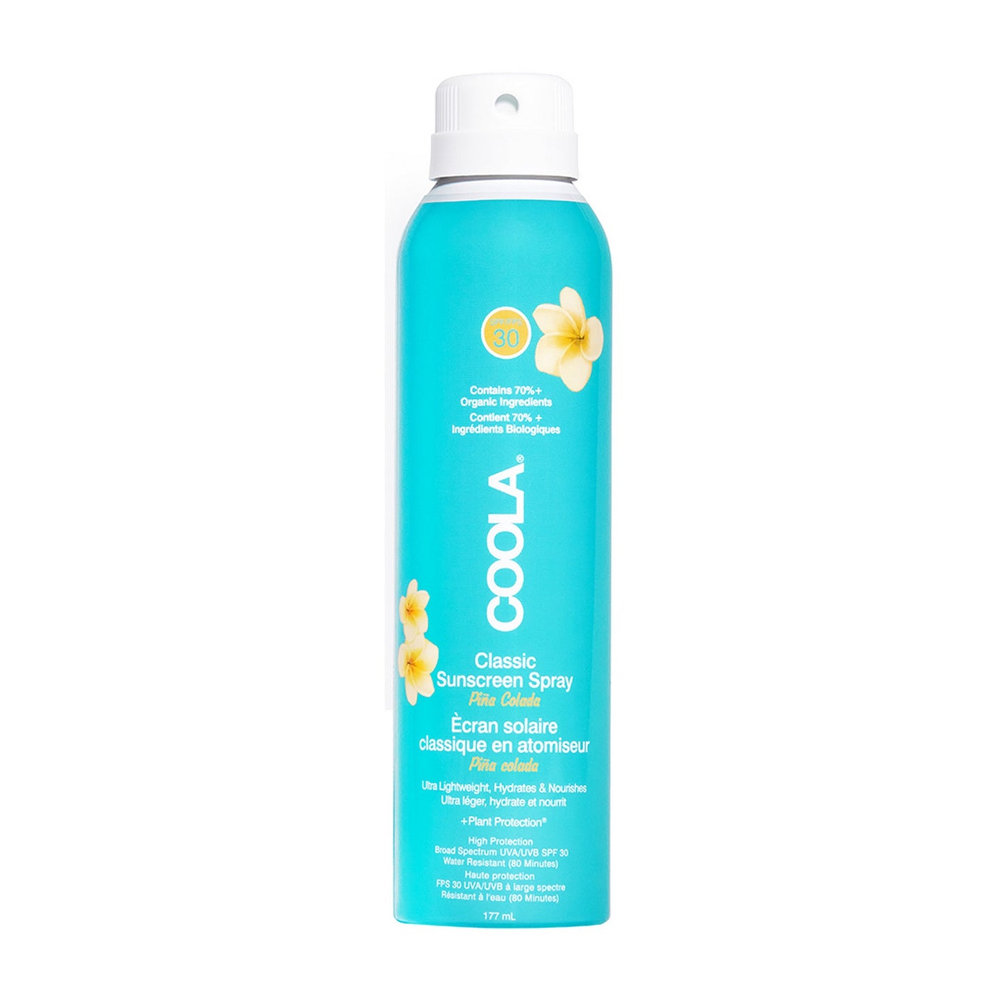 COOLA CLASSIC BODY SPRAY SPF 30 - PIÑA COLADA - 177 ML
