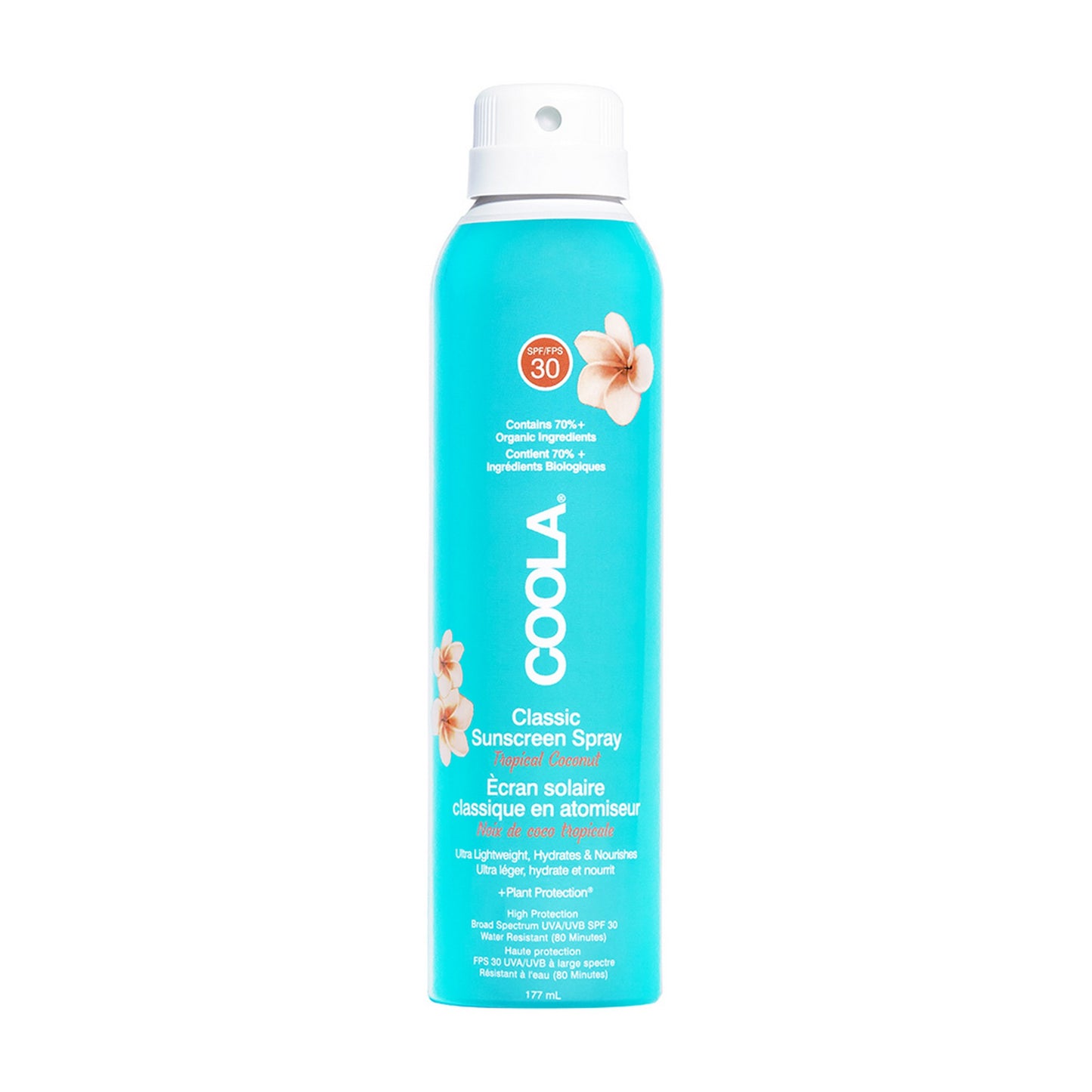 COOLA CLASSIC BODY SPRAY SPF 30 - TROPICAL COCONUT - 177 ML