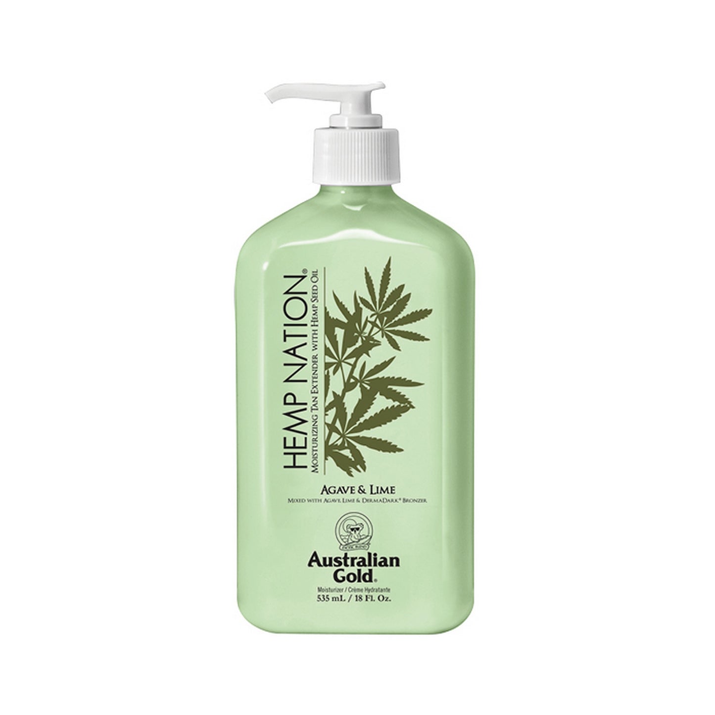 AUSTRALIAN GOLD HEMP NATION BODYLOTION - AGAVE & LIME - 535 ML