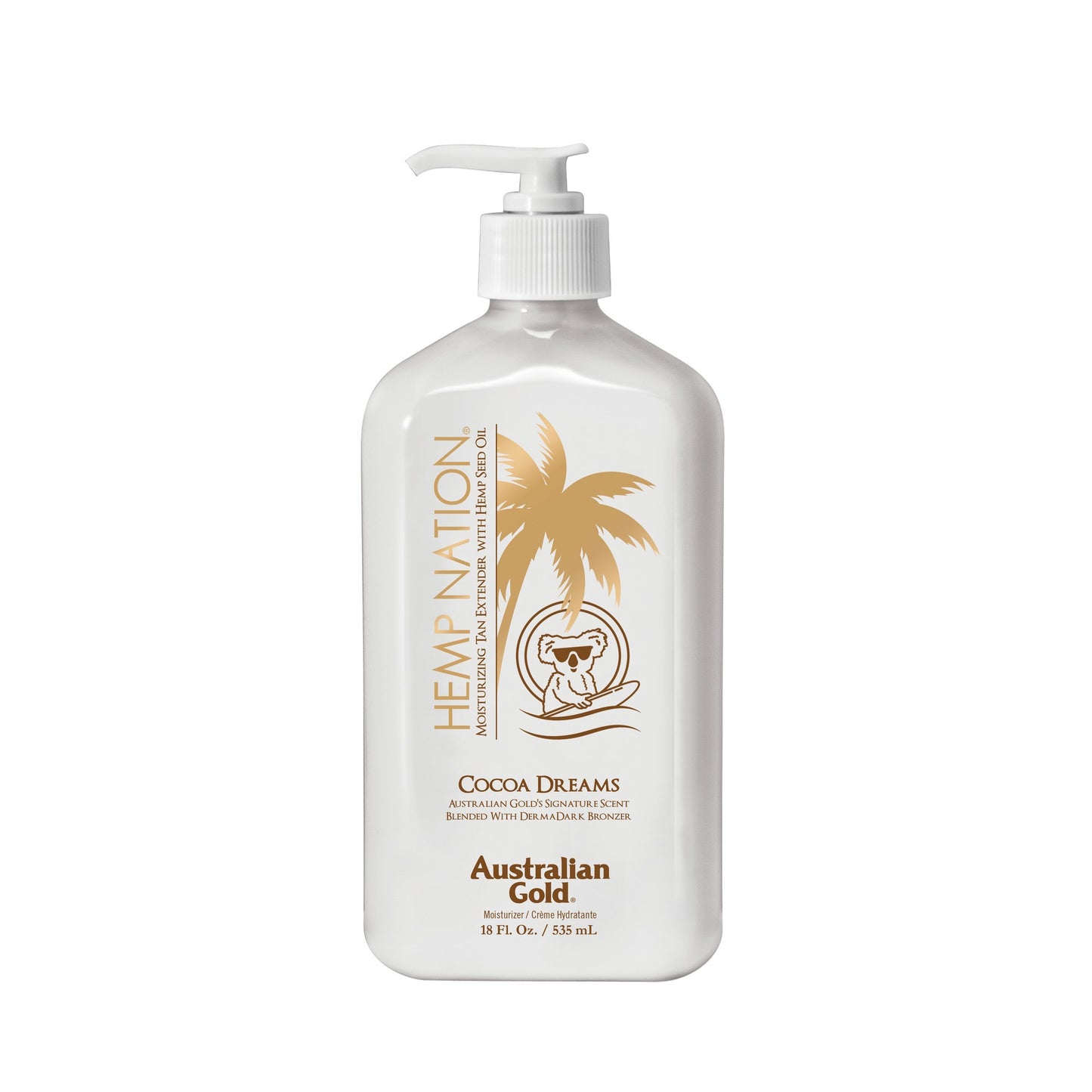 AUSTRALIAN GOLD HEMP NATION BODYLOTION - COCOA DREAMS - 535 ML