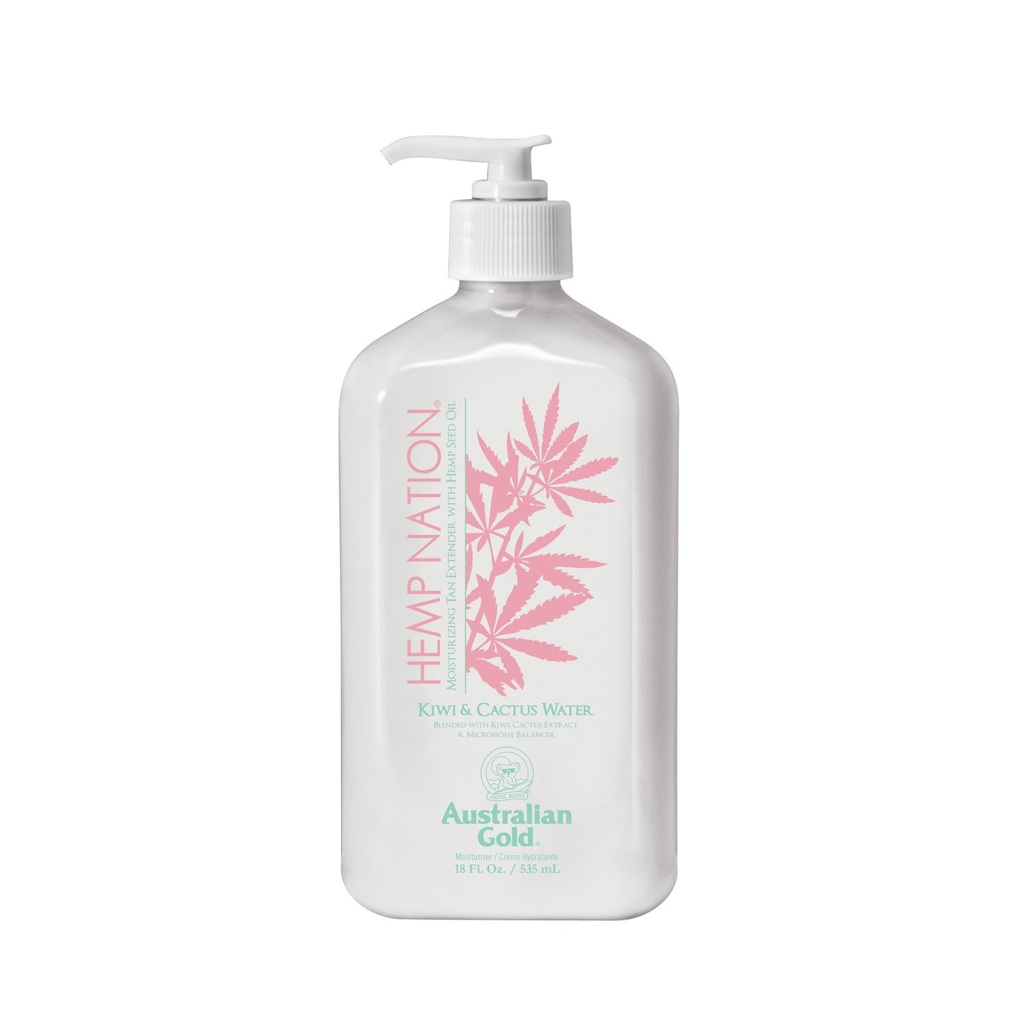 AUSTRALIAN GOLD HEMP NATION BODYLOTION KIWI & CACTUS WATER - 535 ML
