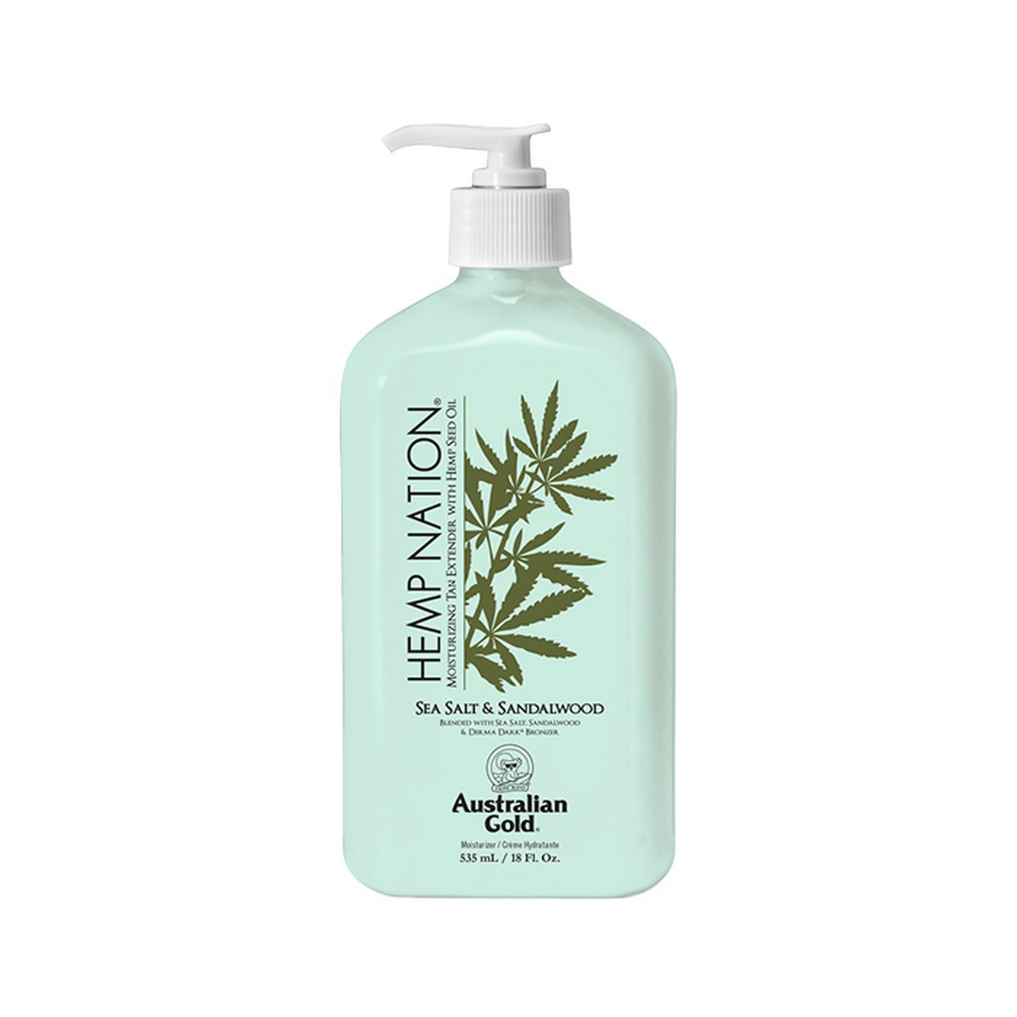 AUSTRALIAN GOLD HEMP NATION BODYLOTION - SEA SALT & SANDALWOOD - 535 ML