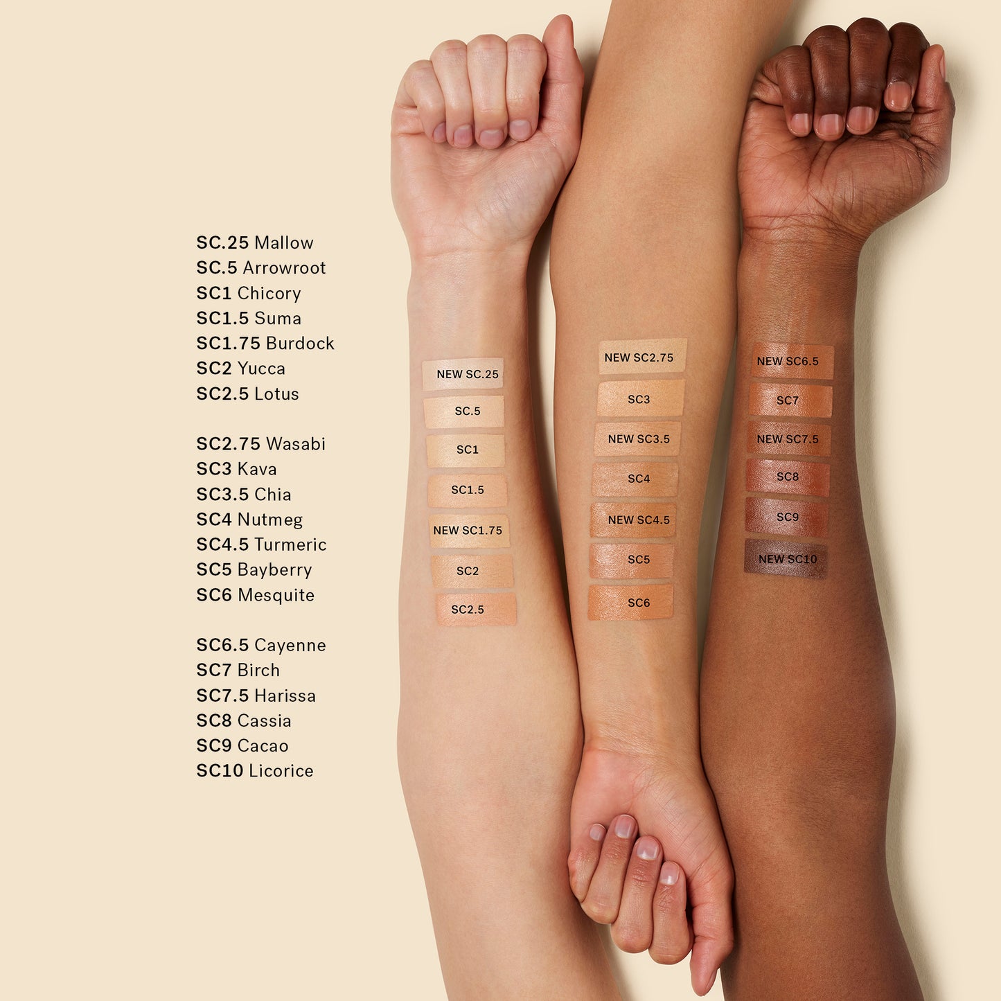 ILIA TRUE SKIN SERUM CONCEALER - SC2 - YUCCA