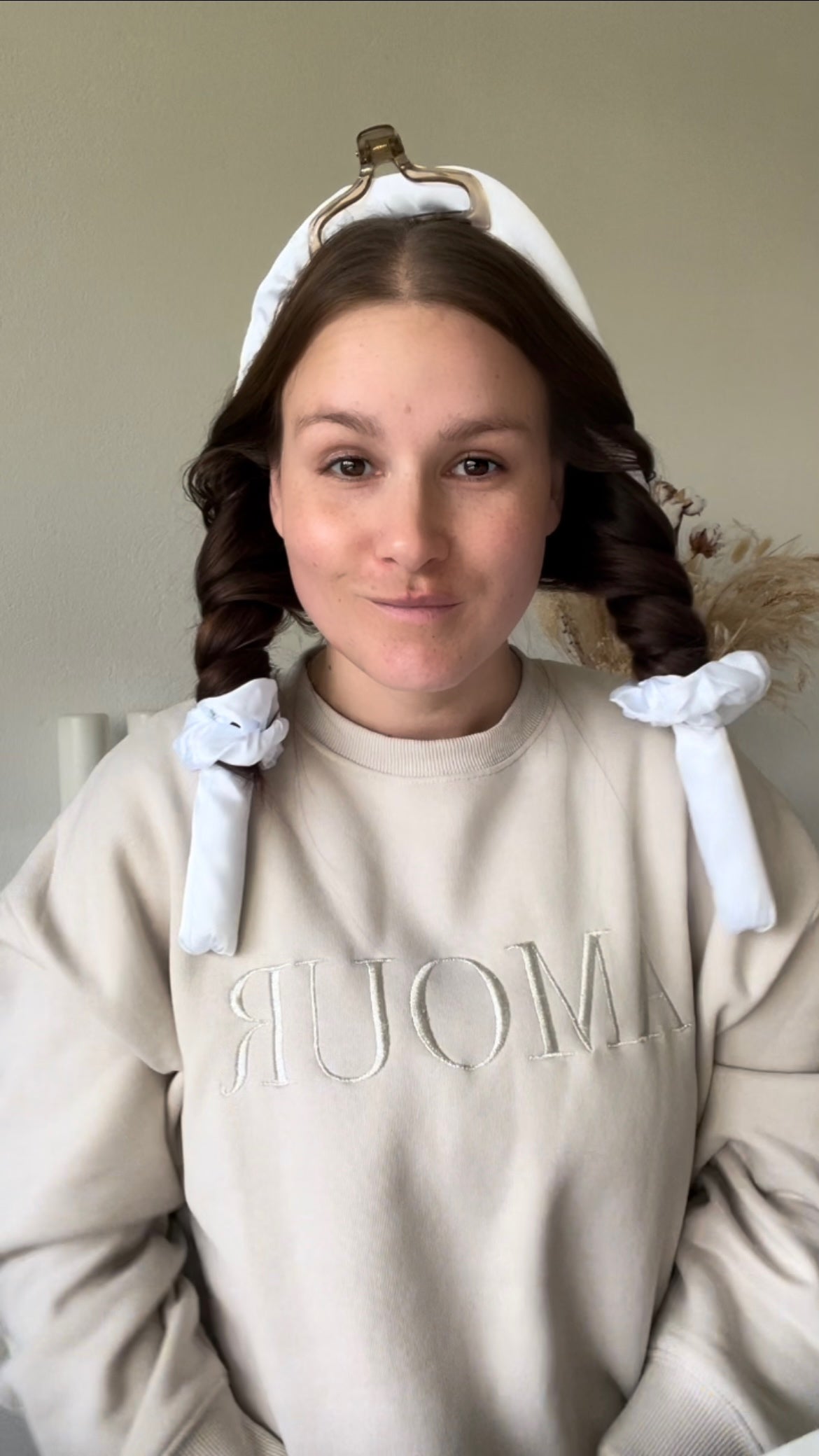 SILKE VARMELØS KRØLLE KIT - LILLA